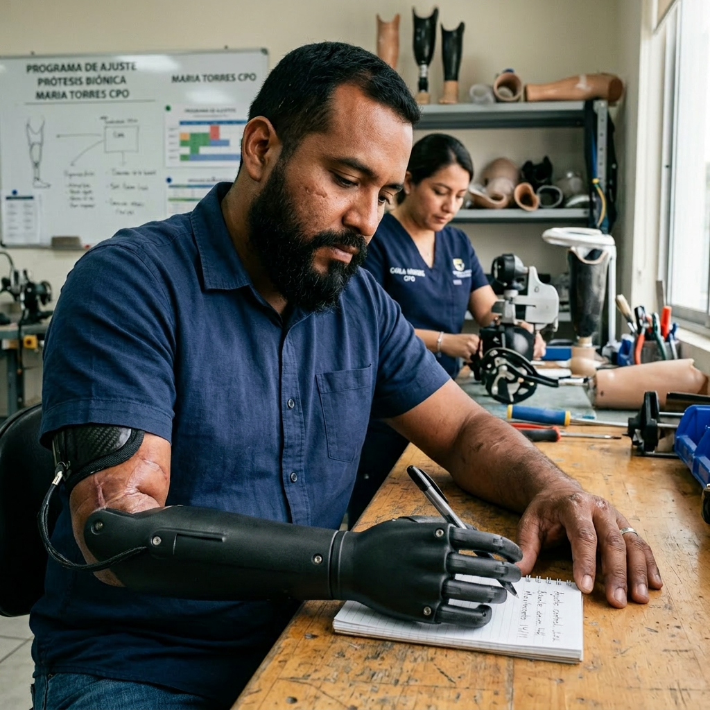 Simpler basic prosthetic hand close-up